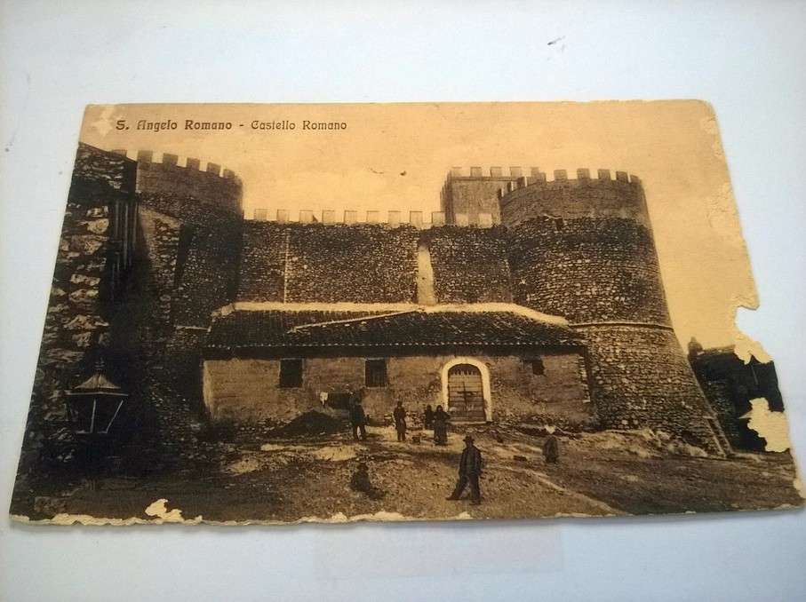 Cartolina S. Angelo Romano castello
